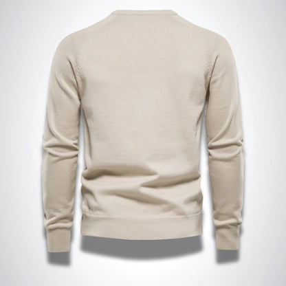 PLEATED COTTON SWEATER - Dias London