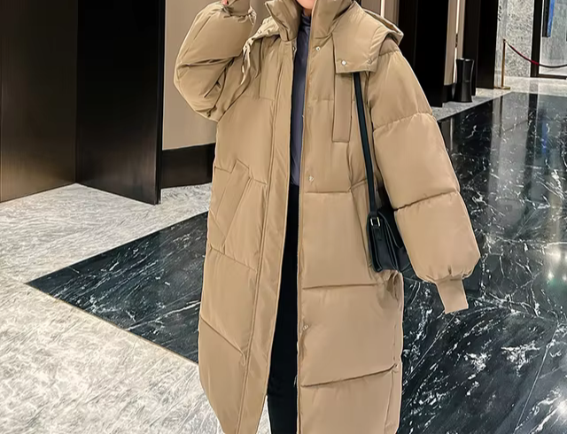 FULL-LENGTH PUFFER JACKET - Dias London