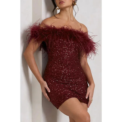 SEQUIN MINI DRESS - Dias London