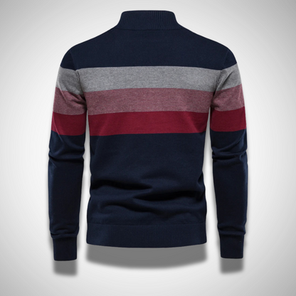 DANTE HALF ZIP SWEATER - Dias London